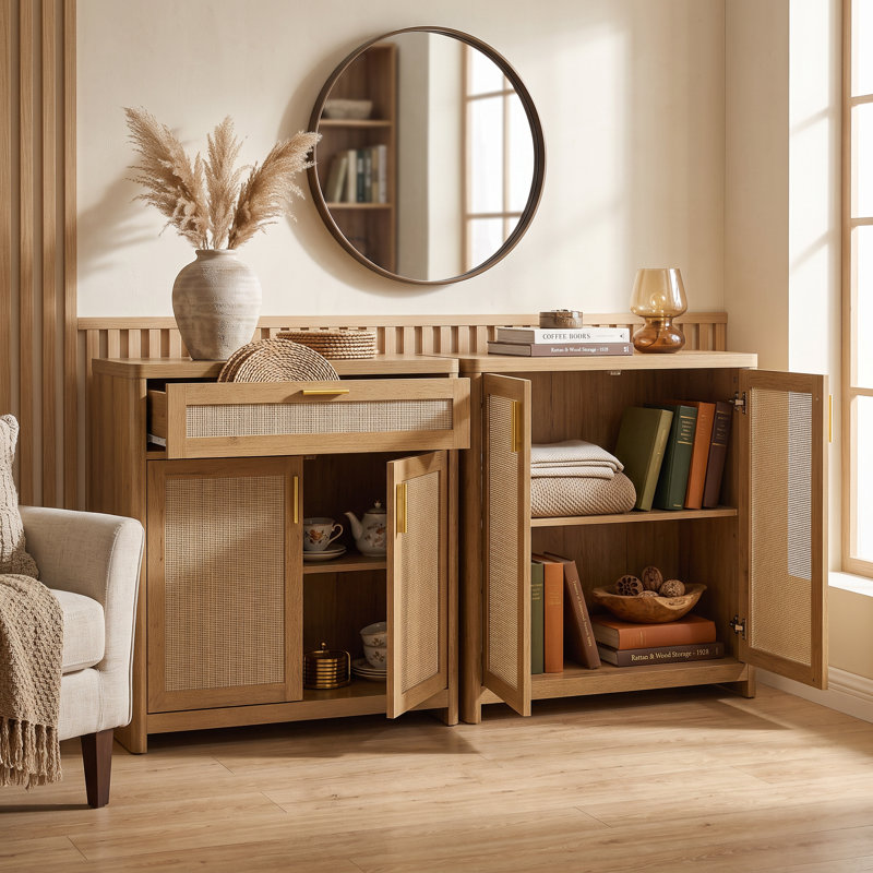 63 " W Sideboard, Brown