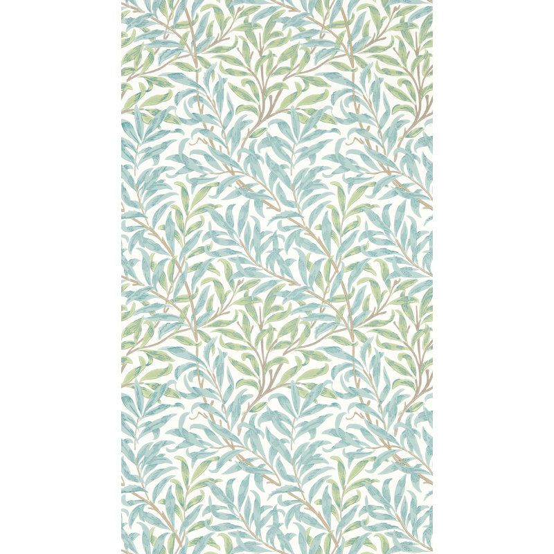 Willow Boughs Wallpaper, Willow/Seaglass