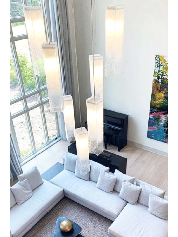 7 - Light Pendant, White, 120