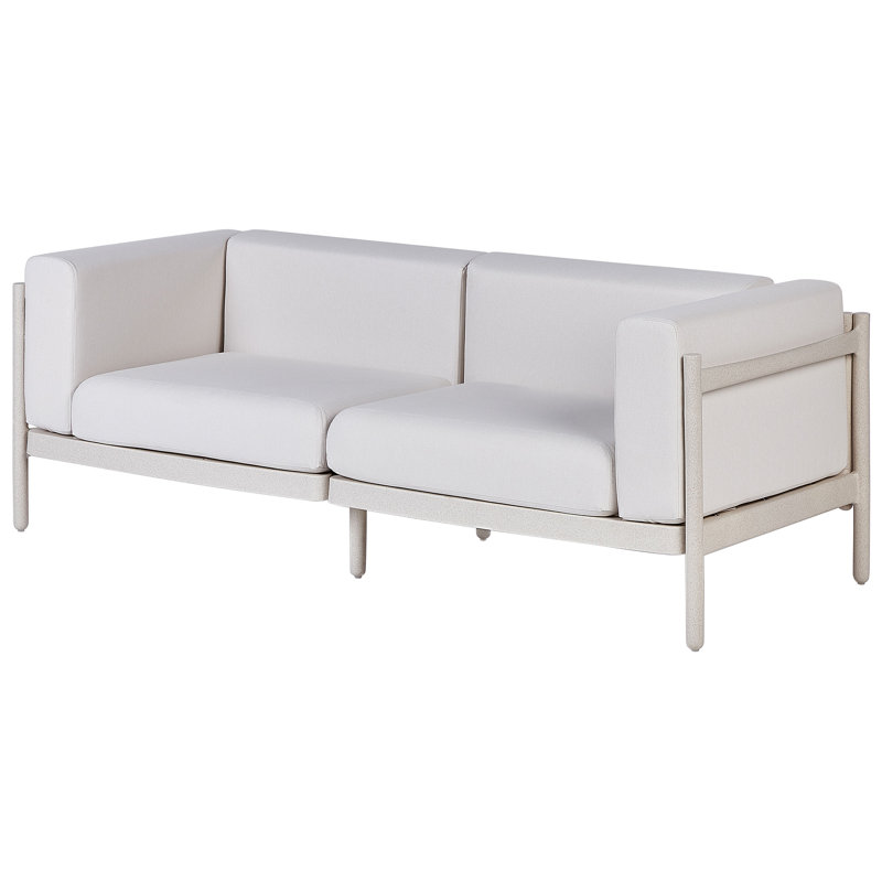 Bilan 73.62cm Wide Rectangle Patio Sofa with Cushions