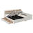 Jyler Queen & Twin XL Upholstered Mother & Child Bed with Hydraulic Storage System-2105211771