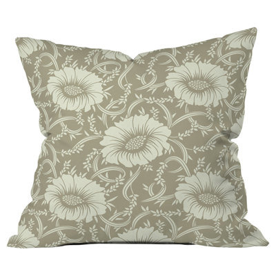 Coussin décoratif d’extérieur de rêve floral sabine reinhart