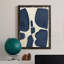 Toile encadrée bleue de qualité supérieure - Prêt à accrocher-381508169-381508168