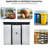 8x6 Ft Metal Shed For Backyard, With Ventilation & Waterproof Design, Strong Outdoor Garden, 8 X 6 Ft, Spacious Inside-118823148-118823149