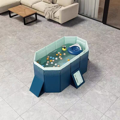 PVC inflatable folding swimming pool