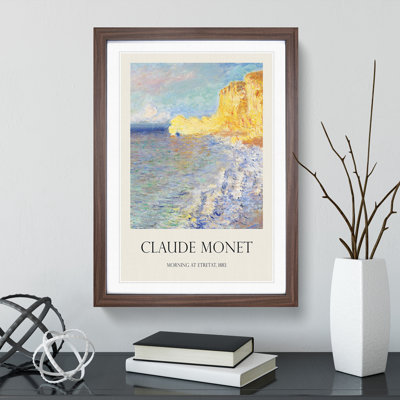 Morning in Etretat by Claude Monet - Picture Frame Painting