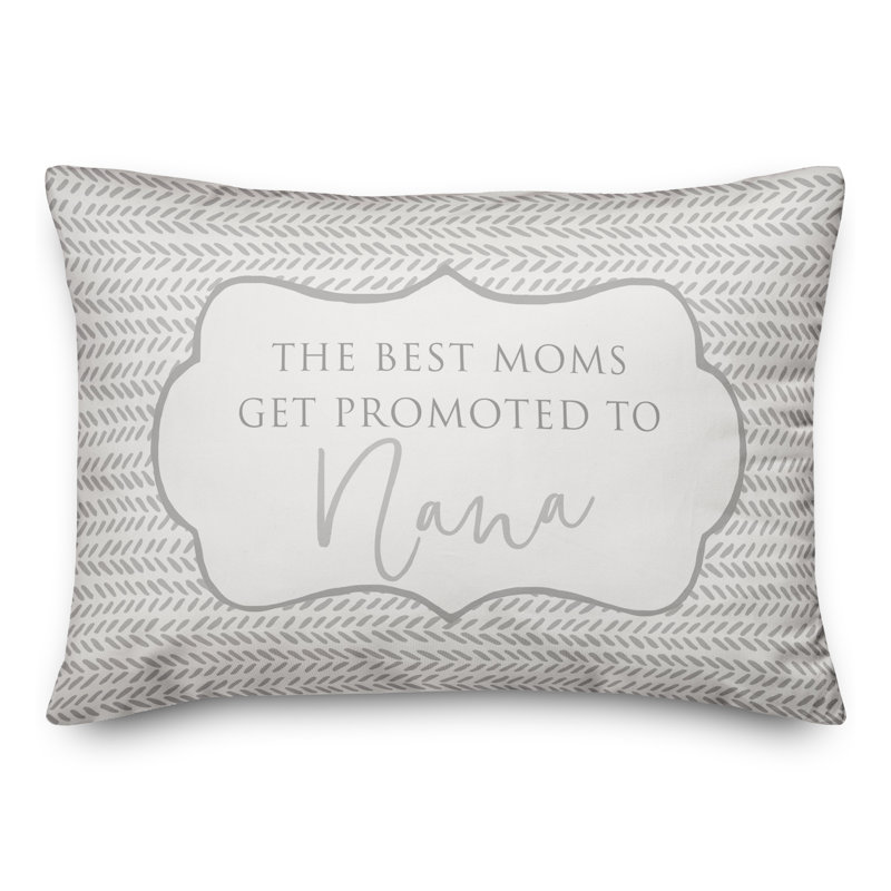 Housse et insert de coussin rectangulaire The Best Moms
