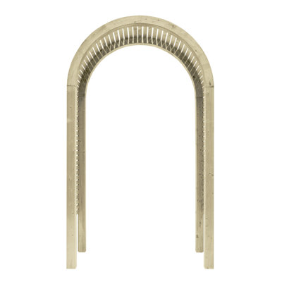 Grange Contemporary Garden Arch in Green