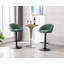 Thornbury Swivel Upholstered Adjustable Height Counter Stool with Metal Frame-262998253