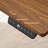 Electric Standing Desk, Adjustable Height Stand Up Desk, 24X48 Inches Sit Stand Home Office Desk,Frame/Mahogany Top,Natural Wood-546374430-546374425