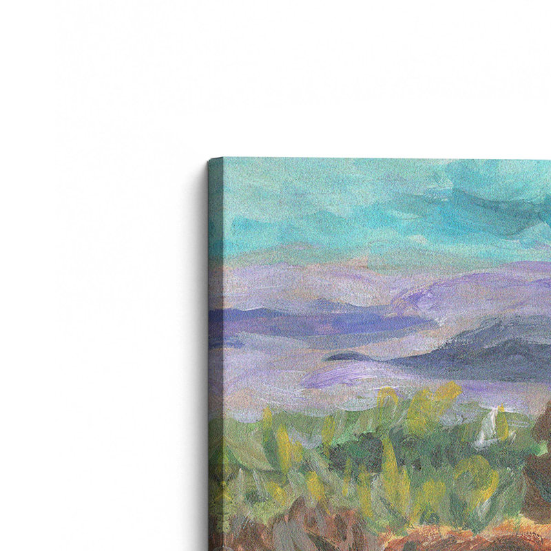 «Dancing Shadows and Golden Fields I» par Melissa Wang, reproduction d'art sur toile, H 24 po x l 32 po