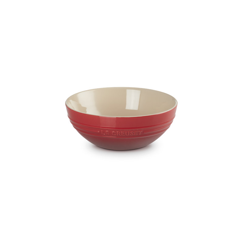 Multi 99.2 Oz. Serving Bowl, Cerise, 6" H x 10.5" W x 10.5" D