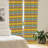 Mexican Geometric Semi-Sheer Rod Pocket Sliding Panel-45077241