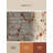 Soft Plush Etzel Thanksgiving Modern & Contemporary Abstract Area Rug in Beige – Beige Binding-2037038110