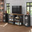 Solid Wood 77.47cm H Media Shelves