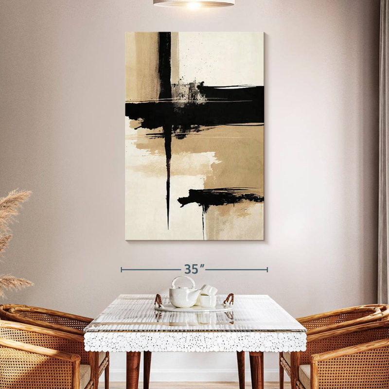 Avery Neutral Earth Tones II, 51" H x 34" W