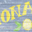 Limonade jaune-art textuel sur bois sans cadre-22379147