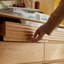 Simple drawer jewellery storage side cabinet
