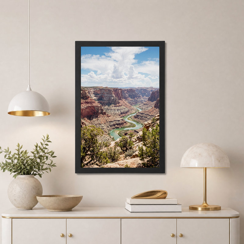 «Red Rock Canyon», art mural sur toile, H 24 po x l 16 po
