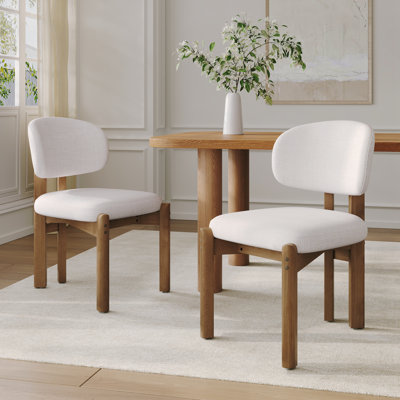 Ensemble de 2 chaises en bois