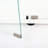 Tempered Glass Display Cabinet,Wine Cabinet, Storage Cabinet,File Cabinet,With Bluetooth LED Strip,Can Be Controlled By Remote Control Or Mobile APP,Swivel Casters,Can Be Placed Anywhere,Color:White-1501202802