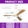 Karlena 52'' Ceiling Fan with LED Lights and Remote Control