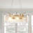 Kaylanie 8 Light Dimmable Modern Elegant 3 Layer Crystal Chandelier