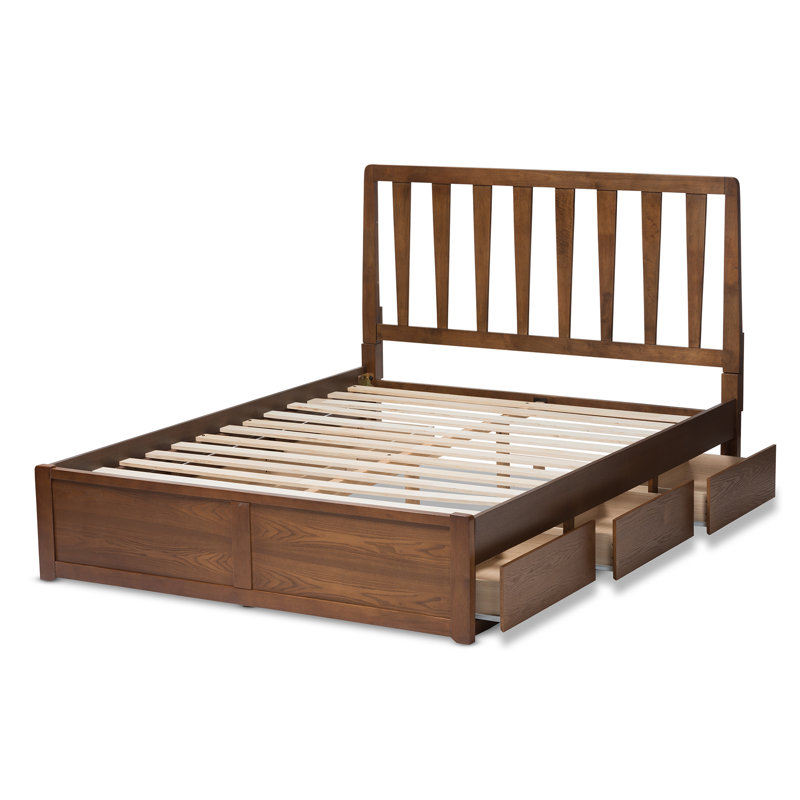 Aajiv Slat Storage Bed, Queen