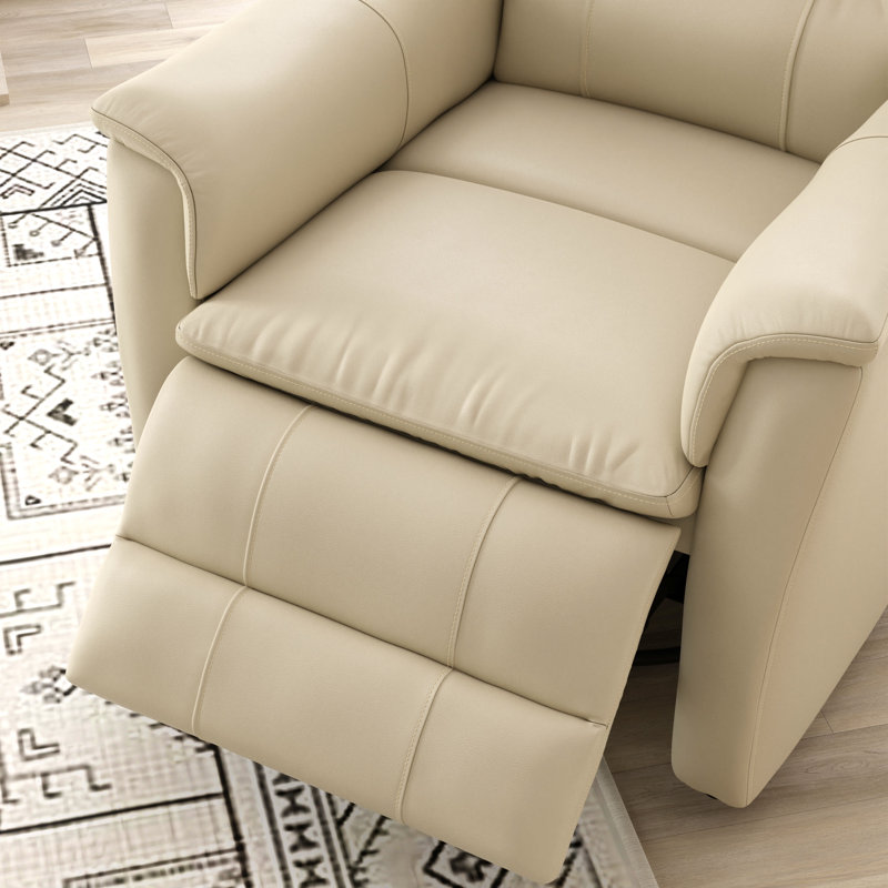 Endston Swivel Glider Recliner with Manual Footrest