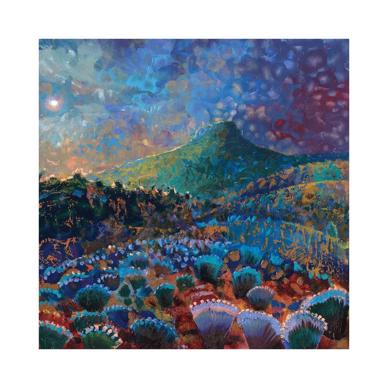 Coyote Springs Ranch by Iris Scott - Painting on Canvas, Wrapped Canvas, 30.48 cm H x 30.48 cm W