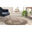 Tapis à motif de médaillon en oléfine Damora-841021488
