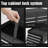 Five-drawer rolling tool storage cabinet with removable top toolbox, adjustable shelf