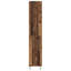  Highboard Black Oak 69.5 X 34 X 180 Cm Engineered Wood-1204700634