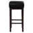 Black Seat/ Espresso Frame