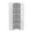 78.9"H Corner Kitchen Pantry Cabinet