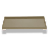 Tre Rectangular Tray 19.69" - 6 Pieces - Walnut
