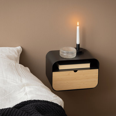 Saliou 35cm W Manufactured Wood Bedside Table
