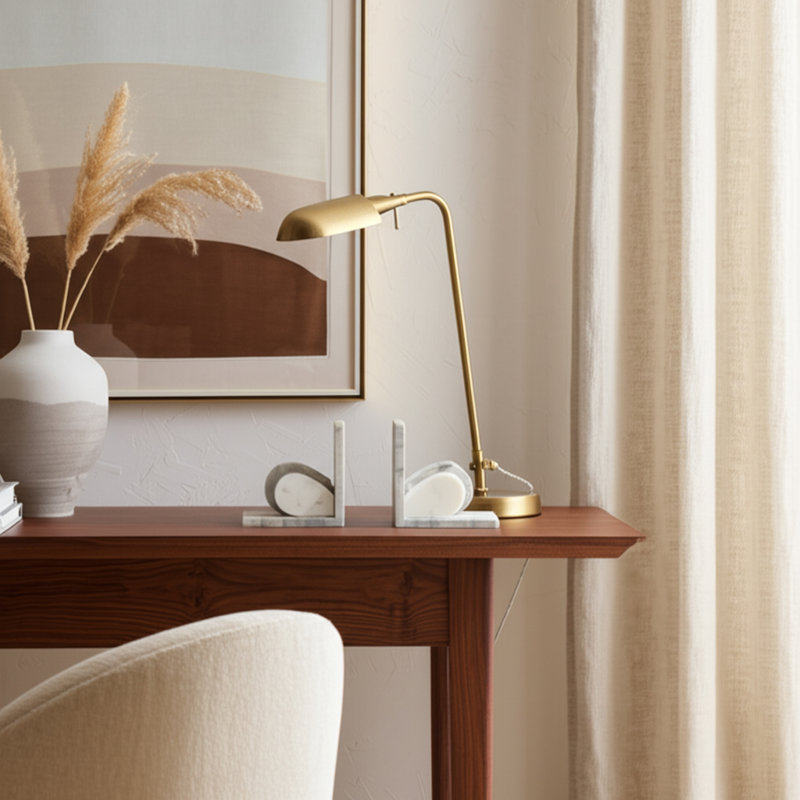 Serre-livres décoratifs en onyx et marbre Modern