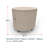 Tanner Outdoor Round Patio Table Cover-1051122381