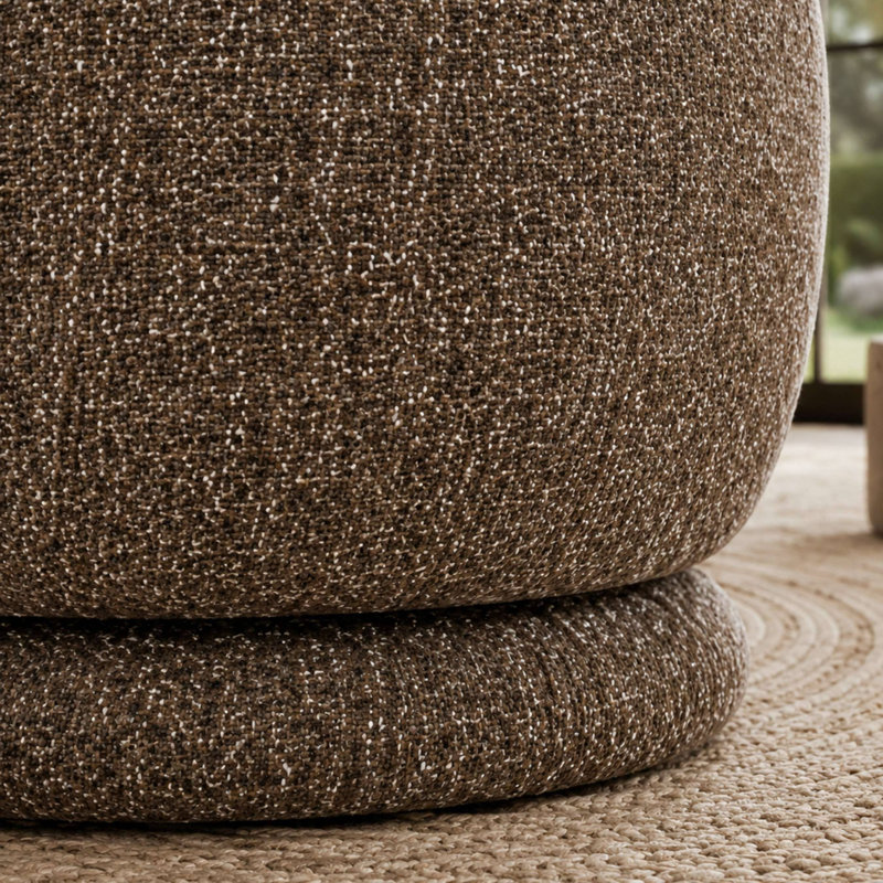 Upholstered Swivel Accent Chair
