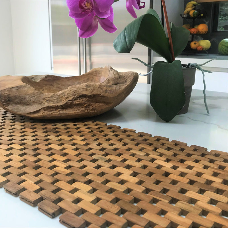 Gurrola Table Runner, Teak