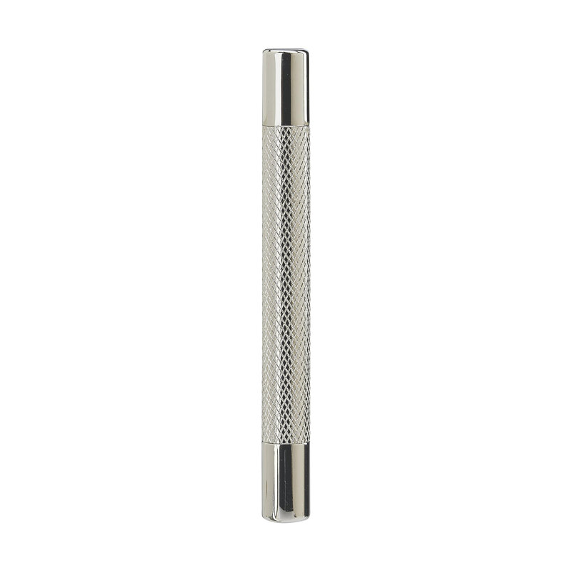 Poignée d'armoire en nickel poli 5-1 / 16 po (128 mm) Bronx, Nickel poli, 5 1/16"