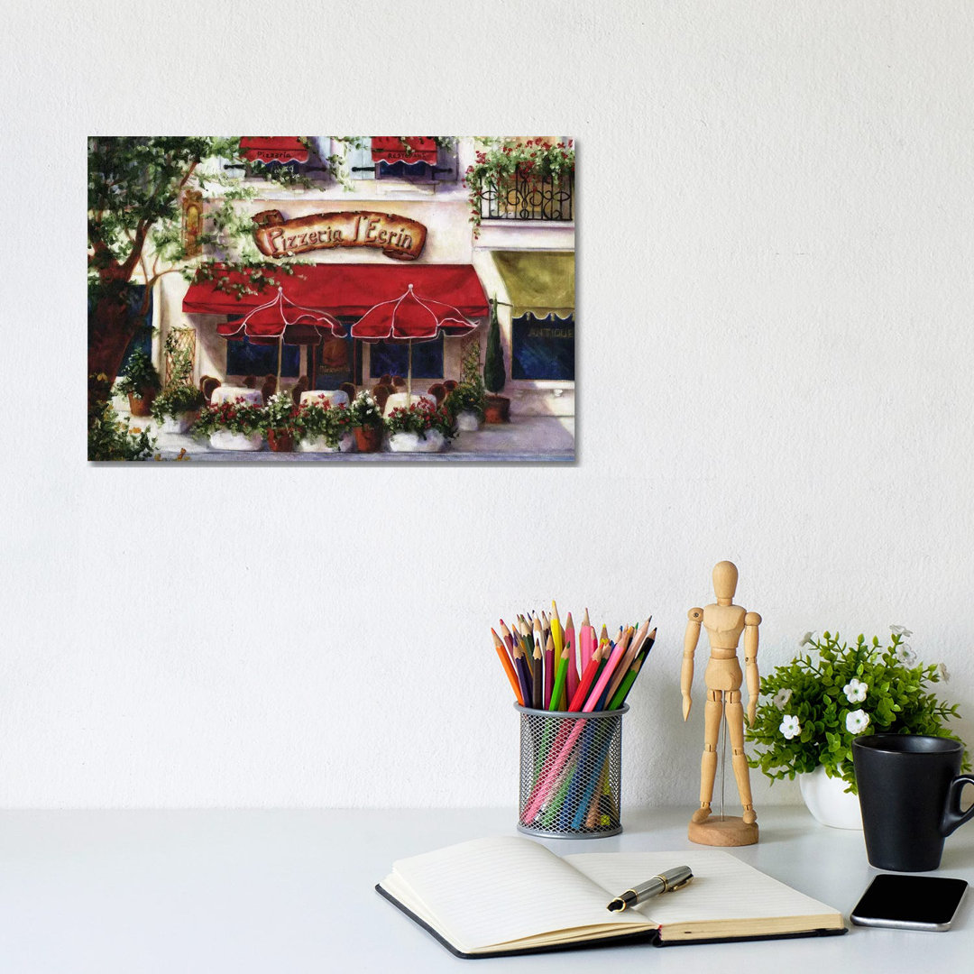 Cafe IV von Malenda Trick - No Frame Gallery-Wrapped Canvas Giclée on Canvas