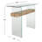 Kayley 39.4'' Glass Top Console Table-607793750
