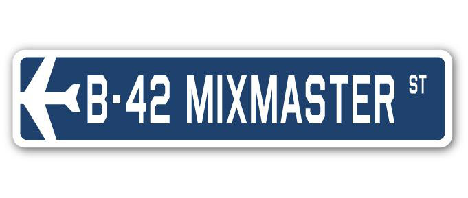 Plaque de rue Annandale B-42 Mixmaster Air Force, H 7 po x l 30 po x P 1 po