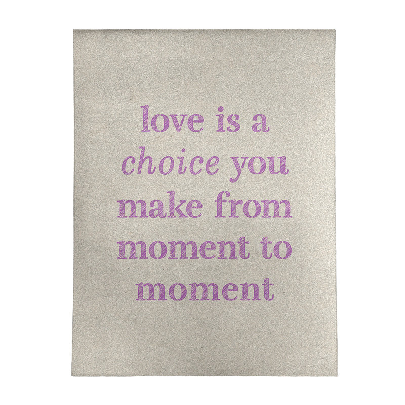 Quotes Chenille Indoor Rug, Rectangle 9' x 12'