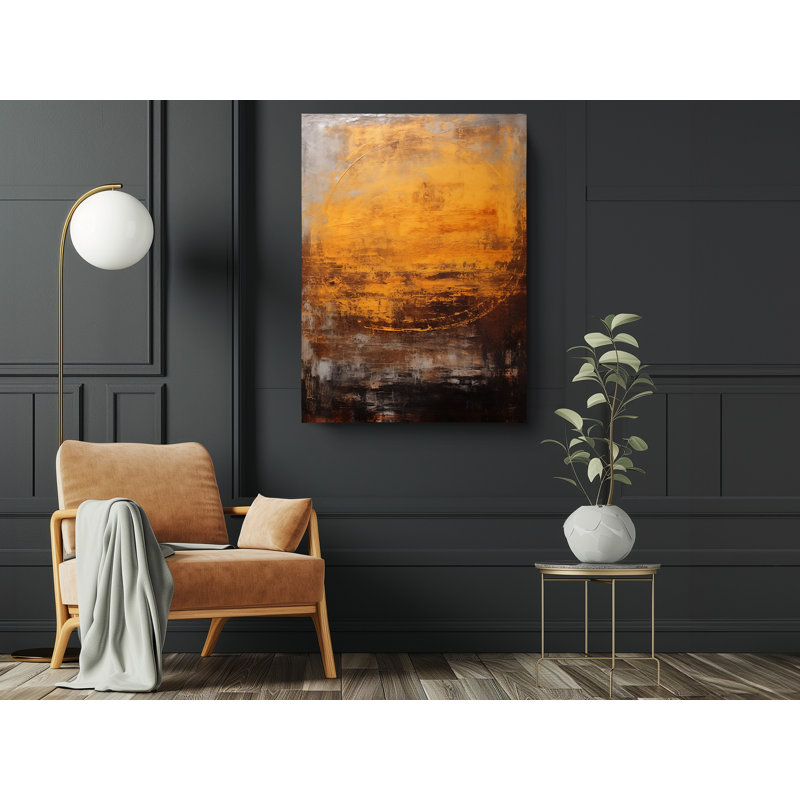 Colorful Paint Strips Canvas Print, Modern Wall Art Decor for Home & Office, Painting Reproduction, 24" H x 16" W