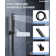 Thermostatic Shower System 22.83" L x 14.96" W High-Pressure Ceiling Mount Shower Head with LED Light