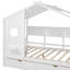 Lit en bois avec 2 tiroirs, lit pour enfant avec tablette de rangement-267656336