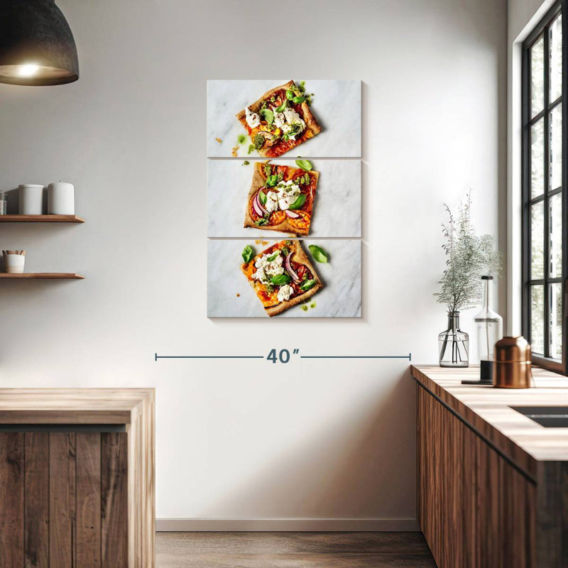 Yarlin Flatbread Pizza Squares, 38" H x 24" W